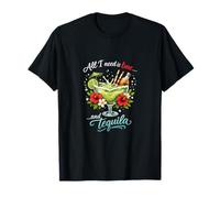 All I Need is Love and Tequila Margarita Cœur T-Shirt