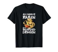 All I Need is Ramen and My Bearded Dragon Dragon Barbus T-Shirt