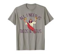 All I Need is Tocs & Jésus Meme chrétien drôle T-Shirt