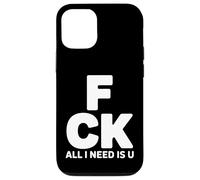 All I Need is U Couples romantiques Coque pour iPhone 12/12 Pro