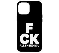 All I Need is U Couples romantiques Coque pour iPhone 12 Pro Max
