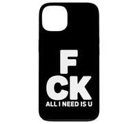 All I Need is U Couples romantiques Coque pour iPhone 13