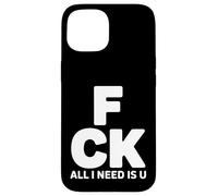 All I Need is U Couples romantiques Coque pour iPhone 15