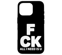 All I Need is U Couples romantiques Coque pour iPhone 16 Pro