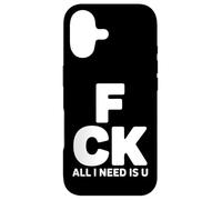All I Need is U Couples romantiques Coque pour iPhone 17