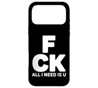 All I Need is U Couples romantiques Coque pour iPhone 17 Pro Max