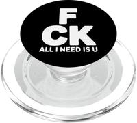 All I Need is U Couples romantiques PopSockets PopGrip pour MagSafe