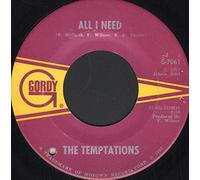 All I Need / Sorry Is A Sorry Word - Temptations 7" 45