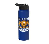 All I Seek Is Some Mead Knight Jeu médiéval Ren Faire Stainless Steel Insulated Water Bottle
