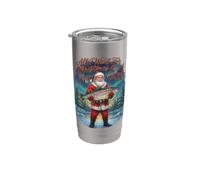All I Want For Christmas Is A Big Catch - Pêche de Noël amusante Gobelet isotherme en acier inoxydable double paroi