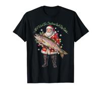 All I Want for Christmas is A Big Catch Pêche de Noël T-Shirt