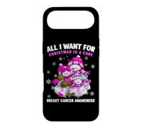 All I Want for Christmas is A Cure Cancer Sensibilisation au Cancer du Sein Coque pour iPhone Air