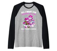 All I Want for Christmas is A Cure Cancer Sensibilisation au Cancer du Sein Manche Raglan