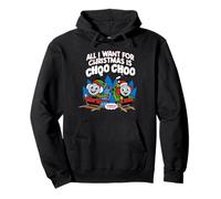 All I Want for Christmas is Choo Choo Sweat à Capuche