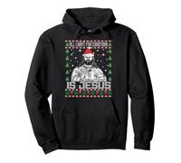 All I Want for Christmas is Jesus Santa Pull Moche drôle Sweat à Capuche