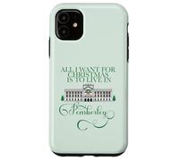 All I Want for Christmas is to Live in Peperley Austen Meme Coque pour iPhone 11