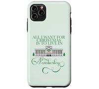 All I Want for Christmas is to Live in Peperley Austen Meme Coque pour iPhone 11 Pro Max