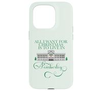 All I Want for Christmas is to Live in Peperley Austen Meme Coque pour iPhone 15 Pro