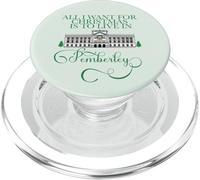 All I Want for Christmas is to Live in Peperley Austen Meme PopSockets PopGrip pour MagSafe