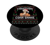 All I Want for Christmas Pull de Noël Moche Serpent de maïs PopSockets PopGrip Adhésif