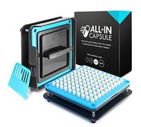 ALL-IN Capsule Machine de remplissage de capsules de taille 00 - Fabriquez vos capsules facilement et rapidement - Pour gélules en gélatine ou végétales - Consignes claires et illustrées avec Vidéo