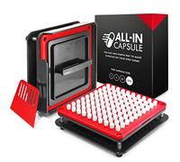 ALL-IN Capsule Machine de remplissage de capsules de taille 000 - Fabriquez vos capsules facilement et rapidement - Pour gélules en gélatine ou végétales - Consignes claires et illustrées avec Vidéo
