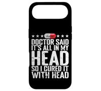 All in My Head Placebo Humour Coque pour iPhone Air