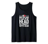 All in My Head Placebo Humour Débardeur