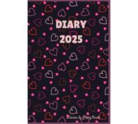(ALL-IN-ONE) Diary 2025 by PrettyBooks (6” x 9” - Matte Cover) - 365 dated pages for 12 months alongwith a page for notes at the end of each month - ... 12 vision boards - 12 manifestation planners