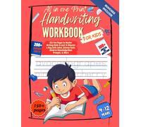 All-in-One Print Handwriting Workbook for Kids: 150+ Fun Pages to Master your Writing Skills in Just 15 Minutes a Day with General Knowledge,Jokes, ... knowledge building, and creativity