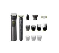 Philips Series 9000 - Tondeuse 14-en-1, OneBlade, coupe précise, contours nets, rasage pratique, trousse de toilette Premium, lame OneBlade supplémentaire (modèle MG9550/15)