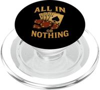 All in Or Nothing Joueur de Poker Vintage Rétro Drôle PopSockets PopGrip pour MagSafe