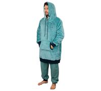 All-In - Poncho Plaid Blue Green - L-XL - Poncho