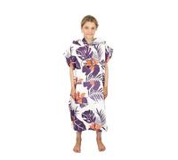 ALL-IN, Sweet Transition Poncho, Poche Kangourou, Exotic Flowers, Taille Unique Junior (7-15 Ans), Jeunesse Unisexe