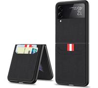 All-inclusive Shockproof Handy Case Couverture Ultra Slim Creative Folding Protective Compatible pour Galaxy Zflip3 noir