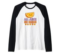 All Juice No Seeds Funny Vasectomie pour homme Manche Raglan