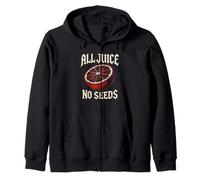 All Juice No Seeds Funny Vasectomie pour homme Sweat à Capuche