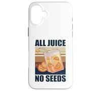 All Juice No Seeds T-Shirt Humoristique pour Homme Motif vasectomie Coque pour iPhone 16 Plus