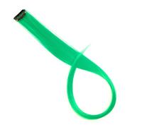 All Long Straight Color Hair Piece Extensions Clip In Highlight Rainbow Streak Pink Synthetic Strands On Clips(Color 2)