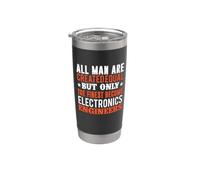 All Man Are Created Equal Electronics Engineers Engineering Gobelet isotherme en acier inoxydable double paroi