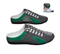 All Match Casual Mule Open Back Sneakers, Sandales à Bout Fermé pour Hommes, Confortable et Respirant Mule de Marche Casual Outdoor Pantoufles (Grey,44)