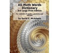 All Math Words Dictionary
