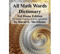 All Math Words Dictionary
