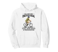 All Men are Created Equal Cyclist Seventies 70s Dad Sweat à Capuche