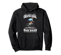 All Men are Created Equal Cyclist Seventies 70s Dad Sweat à Capuche