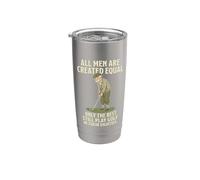 All Men Are Created Equal Only The Best Still Play Golf Gobelet isotherme en acier inoxydable double paroi