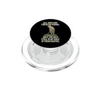 All Men are Created Equal Only The Best Still Play Golf PopSockets PopGrip pour MagSafe