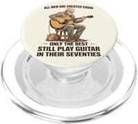 All Men Created Equal Best Play Guitar in Their 70 PopSockets PopGrip pour MagSafe