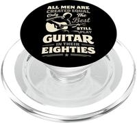 All Men Created Equal Best Play Guitar in Their 80 PopSockets PopGrip pour MagSafe