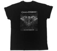 All Men Must Die Poster T-Shirt Printed Graphic Mens Top Tee Black XL